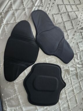Ab Board Post Surgery Liposuction 360 Compression Foam Pads Set Of 3– Black